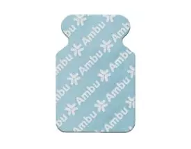 Electrodes ECG rectangulaires à languette 0415M White Sensor Ambu (lot de 500)