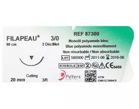 Fil de suture ligature Filapeau - 90 cm (lot de 12)