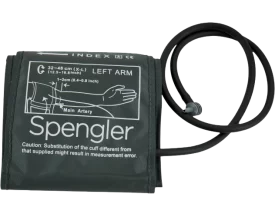 Brassard de tensiomètre gris Spengler pour Autotensio et Tensonic (32-48 cm)