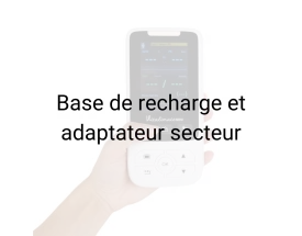 Base de recharge et adaptateur secteur pour moniteur Vitalimate Mini
