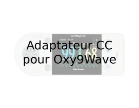 Adaptateur CC pour Oxy9Wave