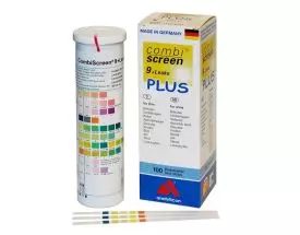 Bandelettes urinaires Combi Screen 9+1 paramètres (boite de 100)