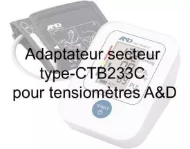 Adaptateur secteur type-C TB233C pour tensiomètres A&D