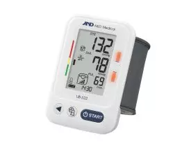 Tensiomètre électronique au poignet A&D UB-533 - avec indicateur de position