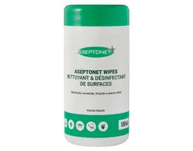 Lingettes désinfectantes Aseptonet sans alcool