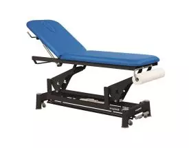 Table électrique 2 plans chassis noir Ecopostural C5652