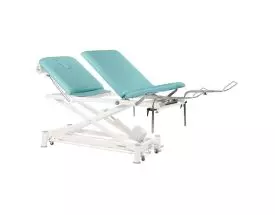 Table gynécologique avec étrier Ecopostural C7582