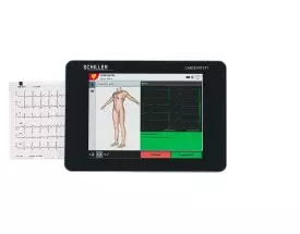 ECG portatif 6 pistes Schiller Cardiovit FT1 écran tactile