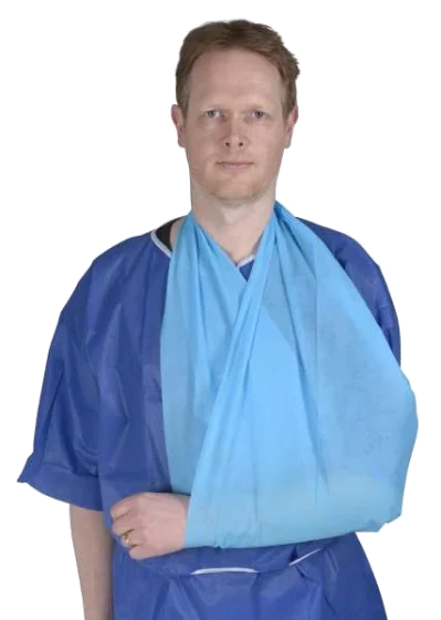 Echarpe d'immobilisation triangulaire jetable Abena (carton de 200)