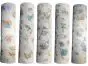 Draps d'examen pédiatrique gauffré (9 rouleaux)