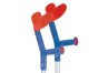 Paire de béquilles enfant Herdegen Tiki