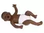 Modèle de nourrisson peau foncé Erler zimmer 2,4kg