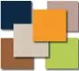 Coloris de sellerie premium en supplément pour mobilier Mobercas