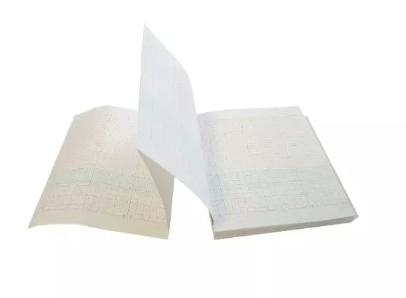 Papier pour cardiotocographe LETO 8 - Echelle 20 BPM (10 liasses)