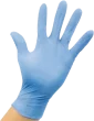 Gants d'examen nitrile Blue Evolution non poudrés non stériles (boite de 100) Nitriskin