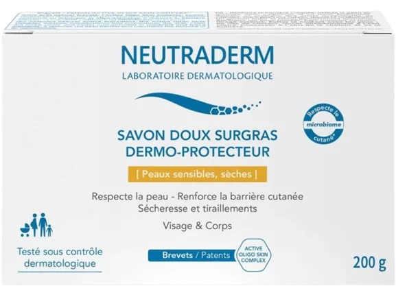 Savon surgras Neutraderm Dermo-protecteur (200 gr)