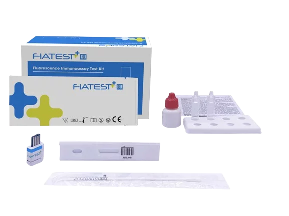 Cassette-test pour analyseur d'immunodosage Fiatest - Grippe A/B (boite de 10)