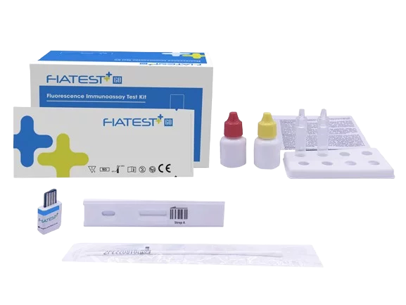 Cassette-test pour analyseur d'immunodosage Fiatest - Strep A (boite de 10)