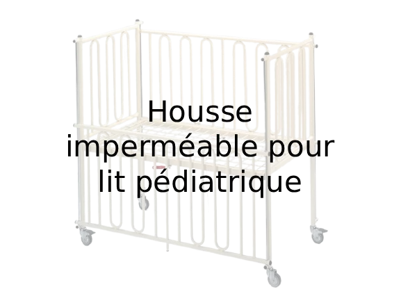 Housse imperméable pour lit pédiatrique