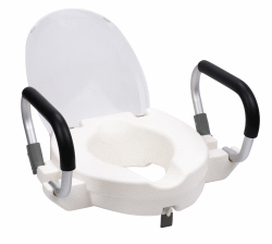 rehausseur de toilette avec accoudoirs de marque hestec a 55 34