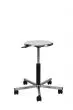 Tabouret avec assise et pieds Inox