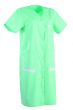 Blouse médicale femme manches courtes LISA Lafont Vert d'eau / blanc