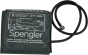 Brassard de tensiomètre gris Spengler pour Autotensio et Tensonic (32-48 cm)