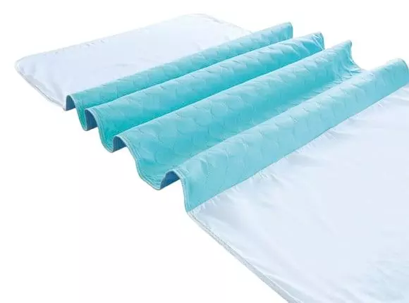 Alèses de lit réutilisables avec rabats Aidapt (lot de 2)