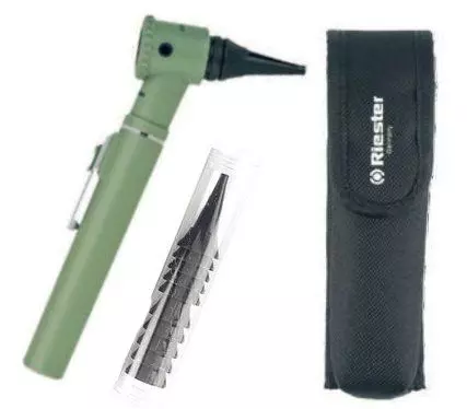 Otoscope Riester Pen-scope 2,7 V à vide Pochette nylon