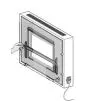 Fixation de film ajustable pour négatoscope SEN'X 12