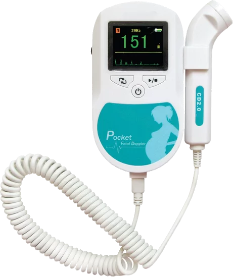 Doppler fœtal et vasculaire de poche Sonoline C (avec sonde 2, 3 ou 8 Mhz)