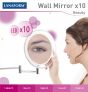 Miroir mural grossissant x10 Wall Mirror 