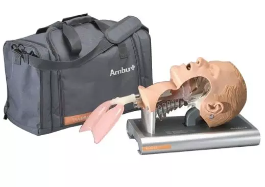 Simulateur d'intubation Ambu