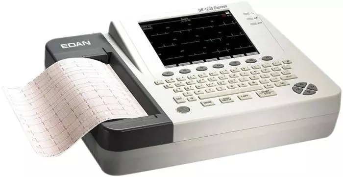 Electrocardiographe ECG Edan SE-1200 express (12 pistes) avec interprétation