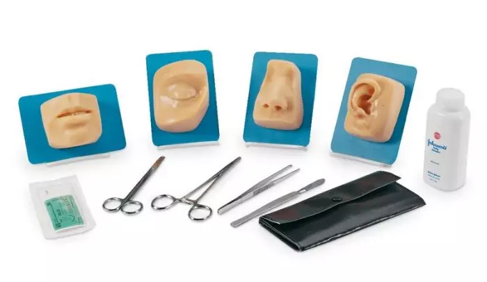 Set de simulation de suture du visage R11001 Erler Zimmer