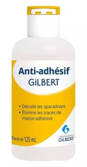 Solution anti-adhésif Laboratoires Gilbert (125 ml)