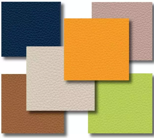 Coloris de sellerie premium en supplément pour mobilier Mobercas