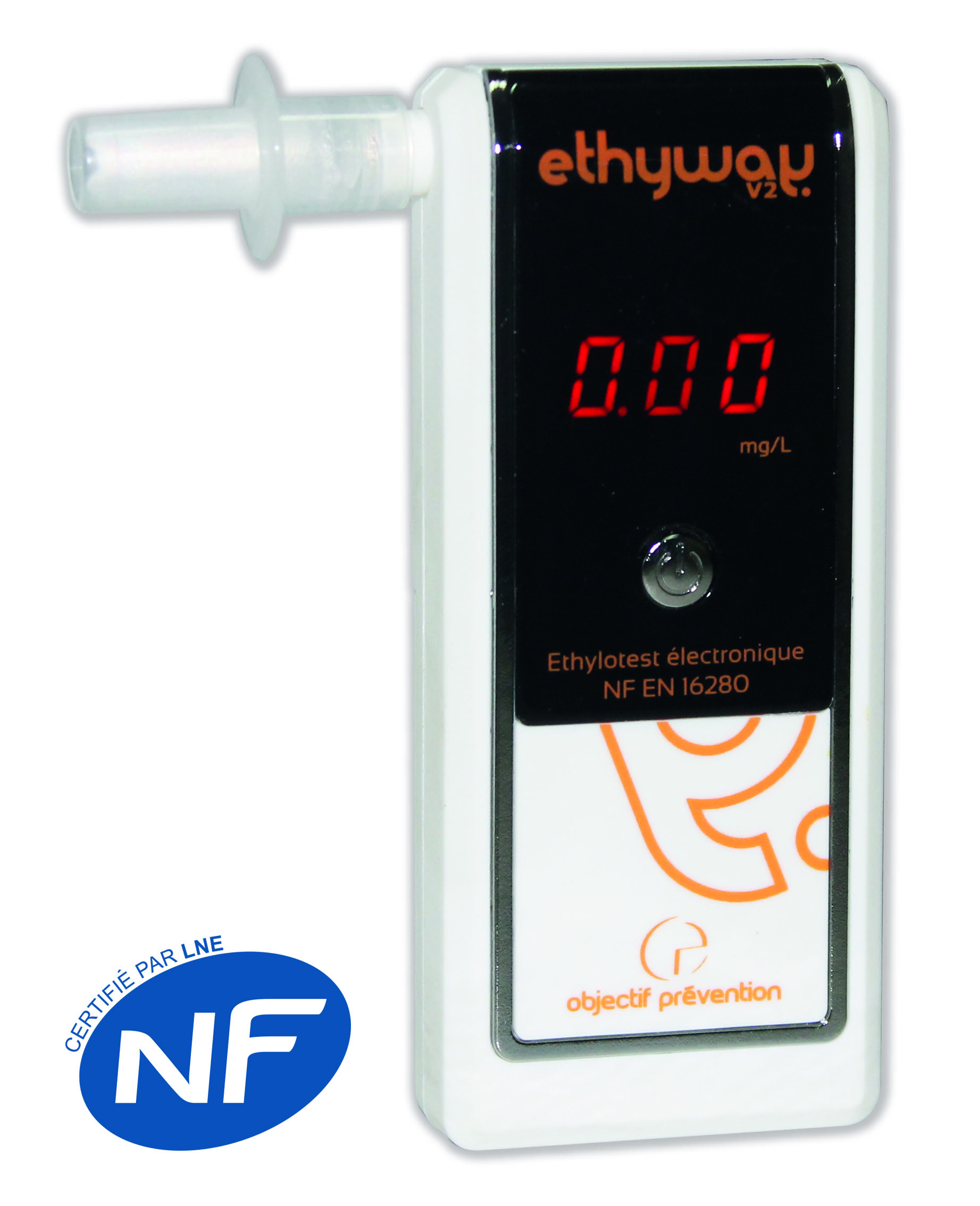 Ethylotest digital - Norme NF