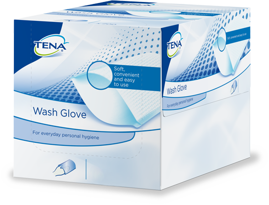 Gants De Toilette Tena Wash Glove - Lot De 200 Pièces, Sans Parfum, Pour Soin Des Peaux Sensibles - 5