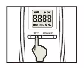 Ethylotest électronique PX PILOT-1 prévention alcool sécurité routière