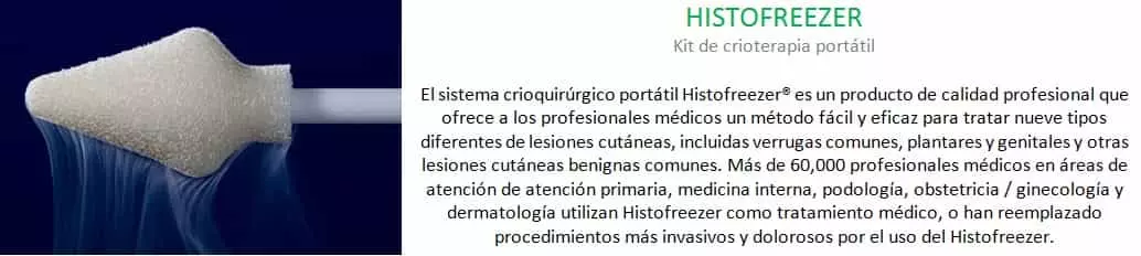 Histofreezer crioterapia