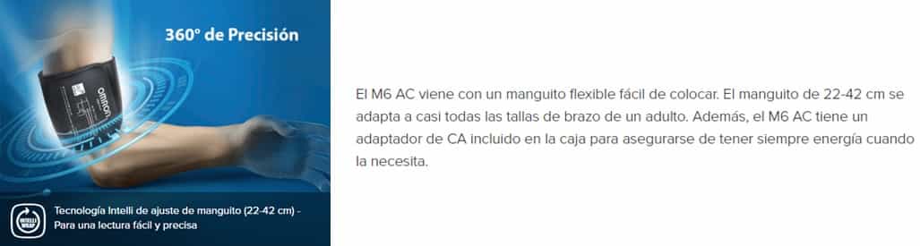 tensiómetro Omron M6 AC tensiómetro Omron M6 AC