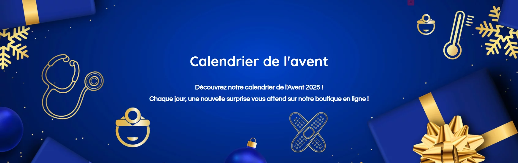 Calendrier de l'avent Girod Médical 2025