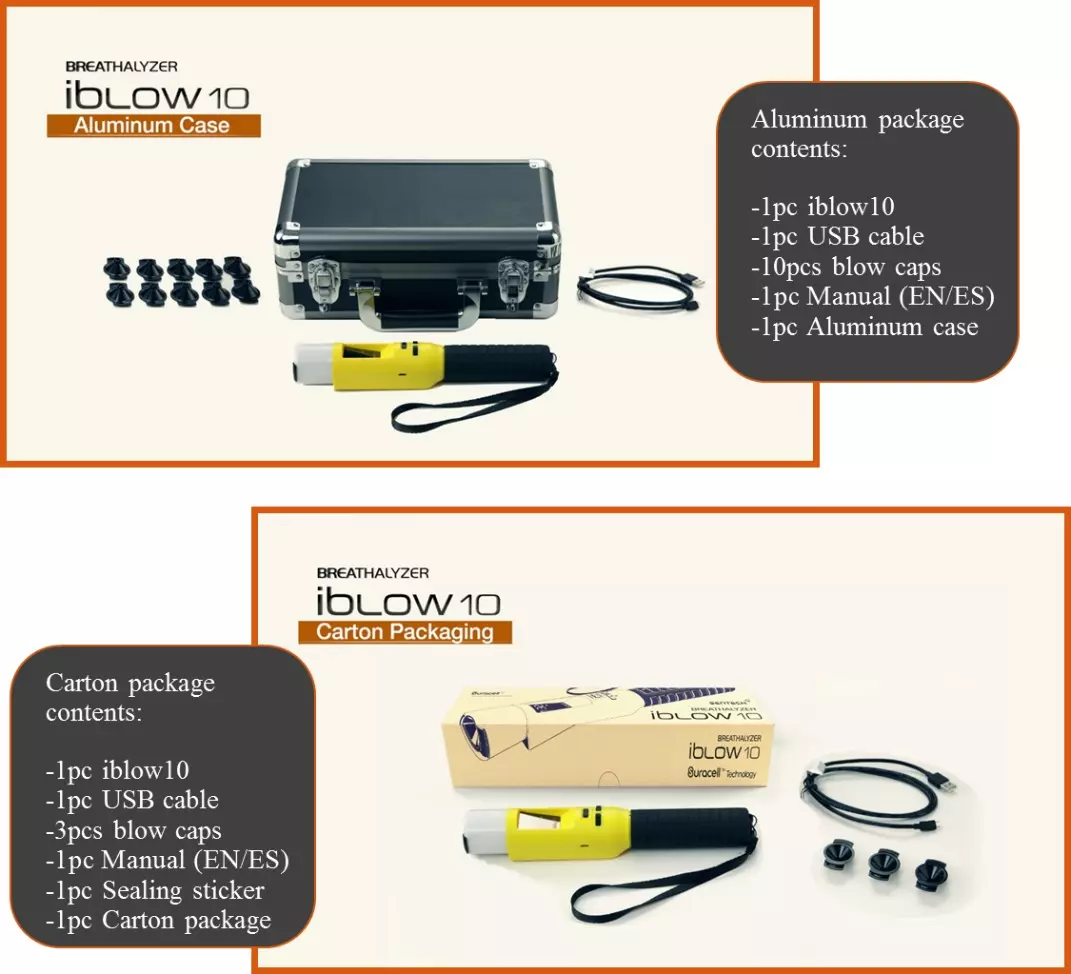  BLO Ethylotest Portable avec 10 Embouts buccaux - Jetable  Testeur d'alcoolémie avec écran LCD numérique - Haute précision et  résultats Rapides - Ethylotest electronique homologué nf